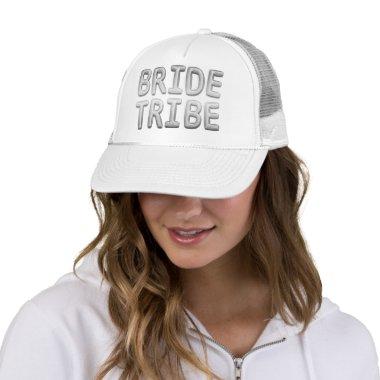 Bride Tribe Silver Bachelorette Bridal Party Trucker Hat