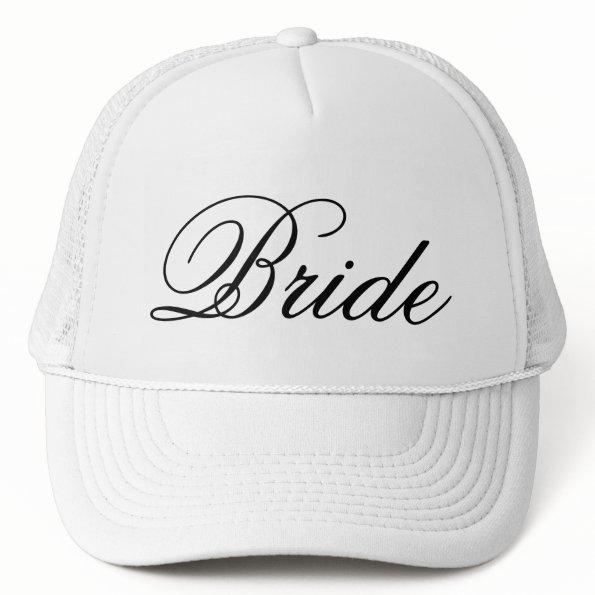 Bride Wedding Trucker's Hat