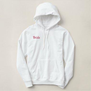 Brides Embroidered Pullover Hoodie