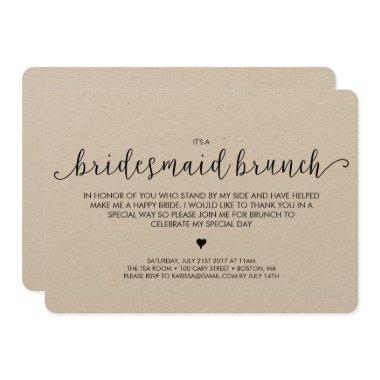 Bridesmaid Brunch  - Kraft