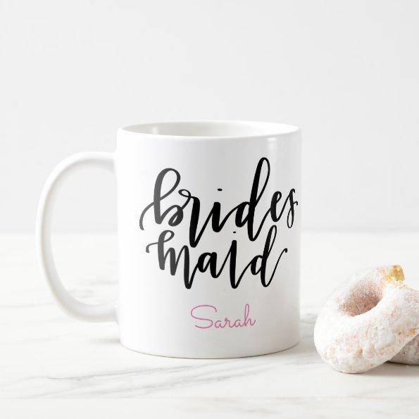 Bridesmaid Coffee Mug - Personalize Name