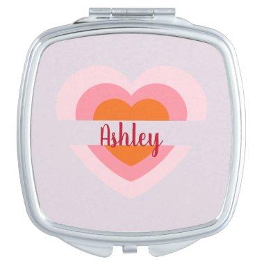 Bridesmaid Gift  Hens Night Wedding Compact Mirror