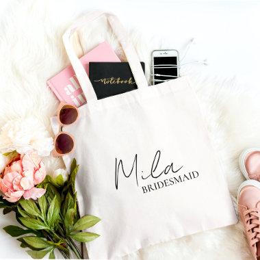 Bridesmaid Personalized Gift Ideas Tote Bag