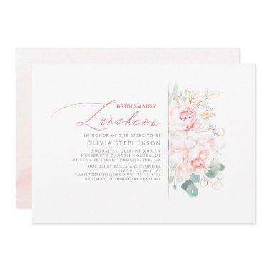 Bridesmaids Luncheon Pink Floral