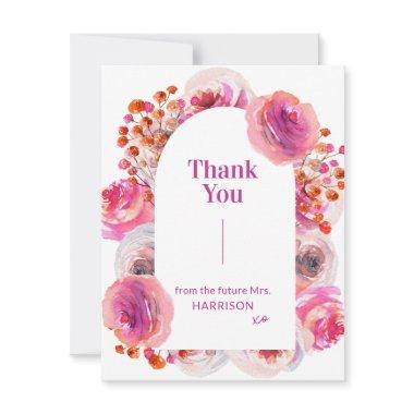 Bright Floral Arch  Thank You
