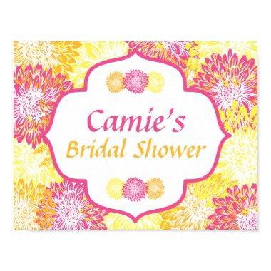 Bright Floral Bridal Shower Poster