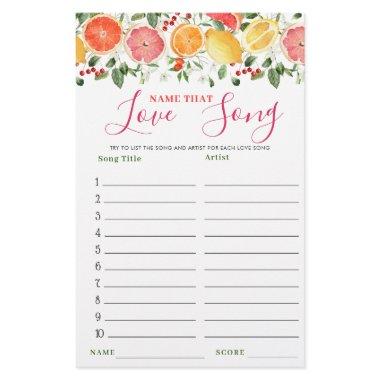 Bright Floral Citrus Slice  Game