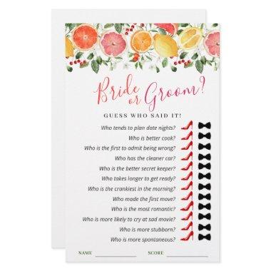 Bright Floral Citrus Slice  Game