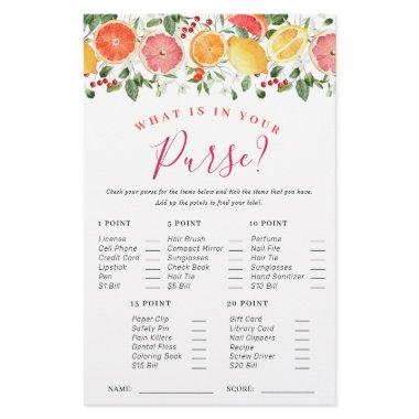 Bright Floral Citrus Slice  Game