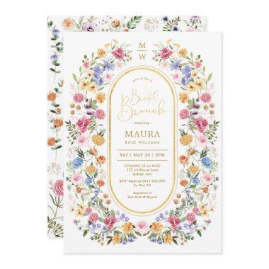 Bright Spring Wildflower Garden Bridal Brunch