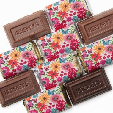 Bright Wildflower Pattern  Hershey's Miniatures