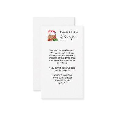 Bring a Recipe Off the Market  Enclosure
