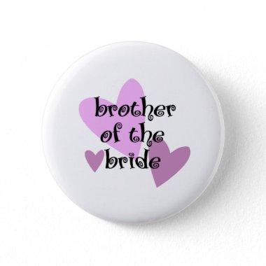Brother of the Bride Button