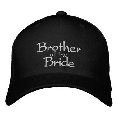 Brother of the Bride Embroidered Cap