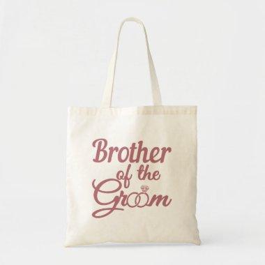 Brother Of The Groom Wedding Family Matching Tote Bag