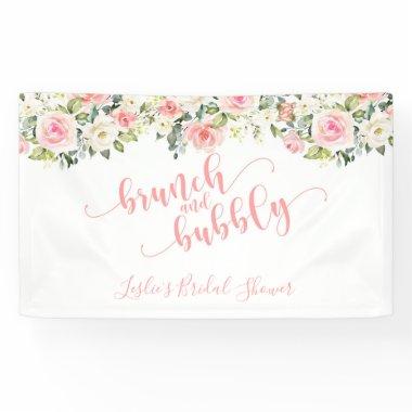 Brunch and Bubbly Banner - Pink Text