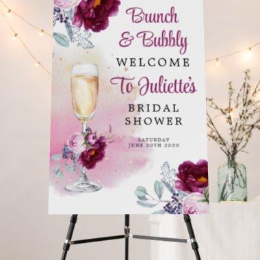 Brunch And Bubbly Bridal Shower Foam Board