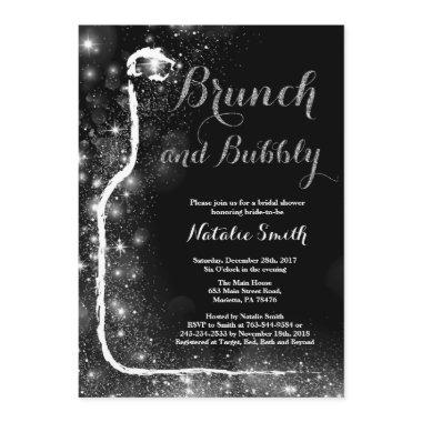 Brunch and Bubbly Bridal Shower Invitations