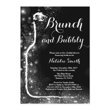 Brunch and Bubbly Bridal Shower Invitations