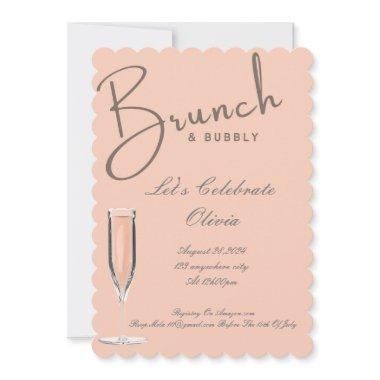 BRUNCH AND BUBBLY