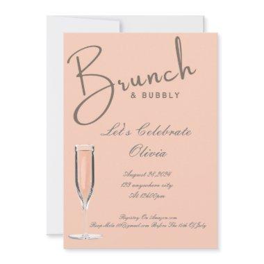 BRUNCH AND BUBBLY