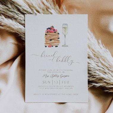 Brunch and Bubbly Bridal Shower Invitations