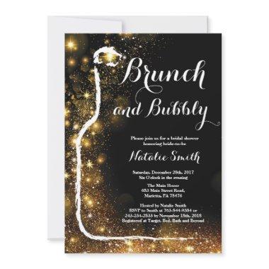 Brunch and Bubbly Bridal Shower Invitations