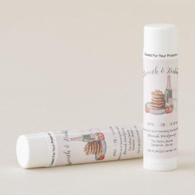 Brunch and Bubbly Bridal Shower Lip Balm