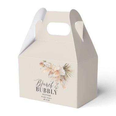 brunch and bubbly  pampas grass Favor Boxes