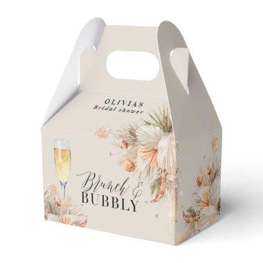Brunch and bubbly  pampas grass Favor Favor Boxes