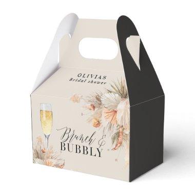 Brunch and bubbly  pampas grass Favor Favor Boxes