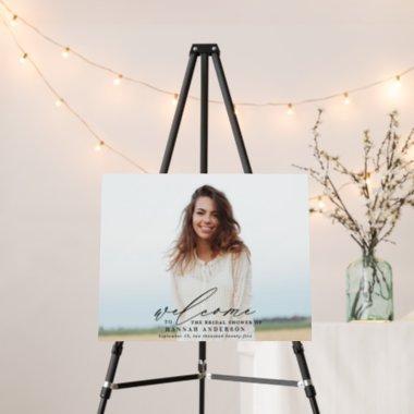 brunch and bubbly Bridal shower pampas grass photo Foam Board