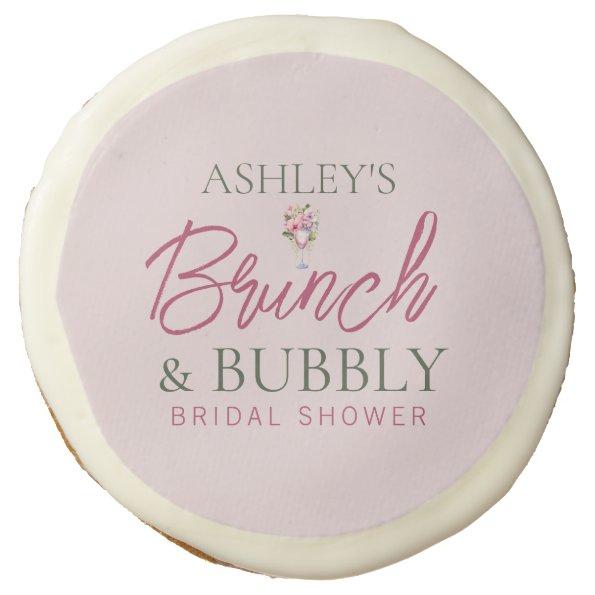Brunch and Bubbly Bridal Shower Sugar Cookies
