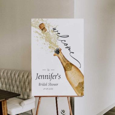 Brunch and Bubbly Bridal Shower Welcome Foam Board