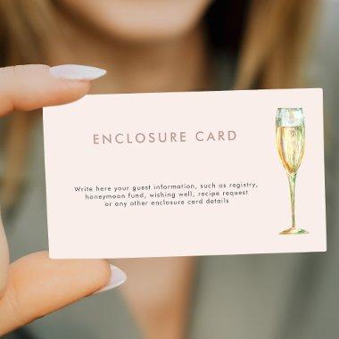 Brunch and bubbly champagne  enclosure