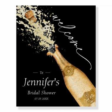 Brunch and Bubbly Elegant  Welcome Foam Board