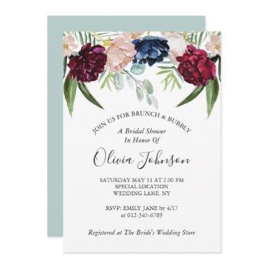 Brunch and Bubbly Elegant Floral