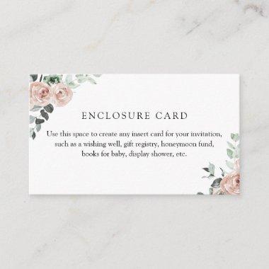 Brunch and Bubbly Floral Custom Enclosure Invitations