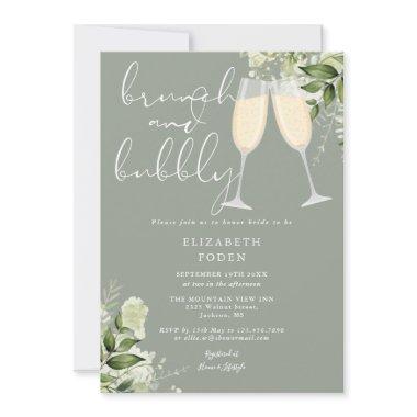 Brunch And Bubbly Greenery