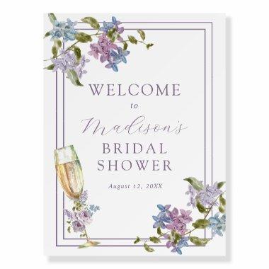 Brunch and Bubbly Lavender and Lilac  Foam Board