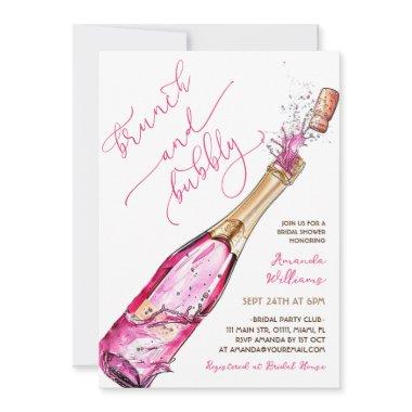 Brunch and Bubbly Pink Champagne