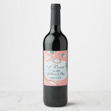 Brunch and Bubbly Sparkling Wine Bridal Shower Wine Label