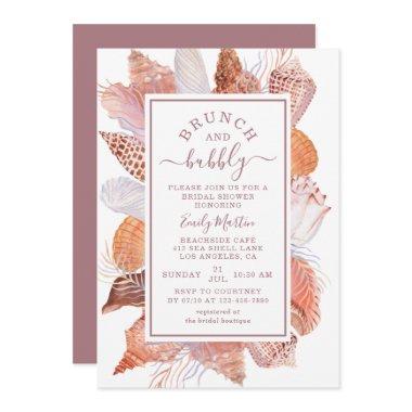 Brunch & Bubbly Beach Seashells