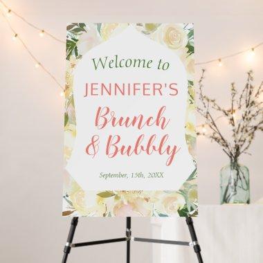 Brunch & Bubbly Boho  Welcome Foam Board