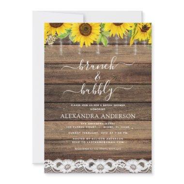 Brunch & Bubbly  Sunflower Rustic