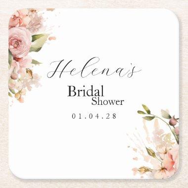 Brunch & Bubbly Coaster |  Floral
