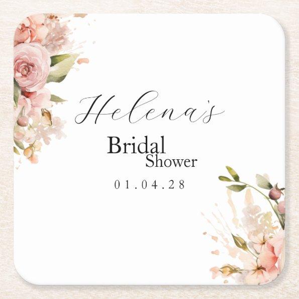 Brunch & Bubbly Coaster |  Floral