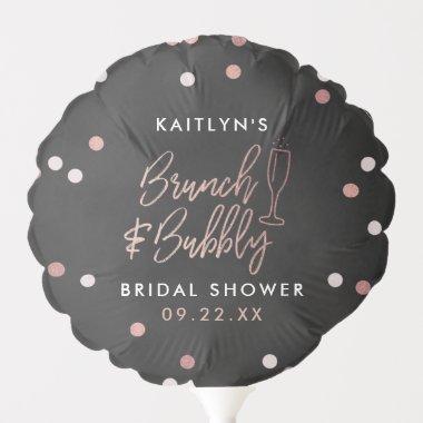 Brunch & Bubbly Confetti  Balloon