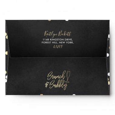 Brunch & Bubbly Confetti  Envelope