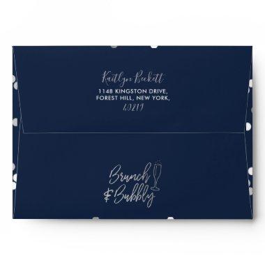 Brunch & Bubbly Confetti  Envelope